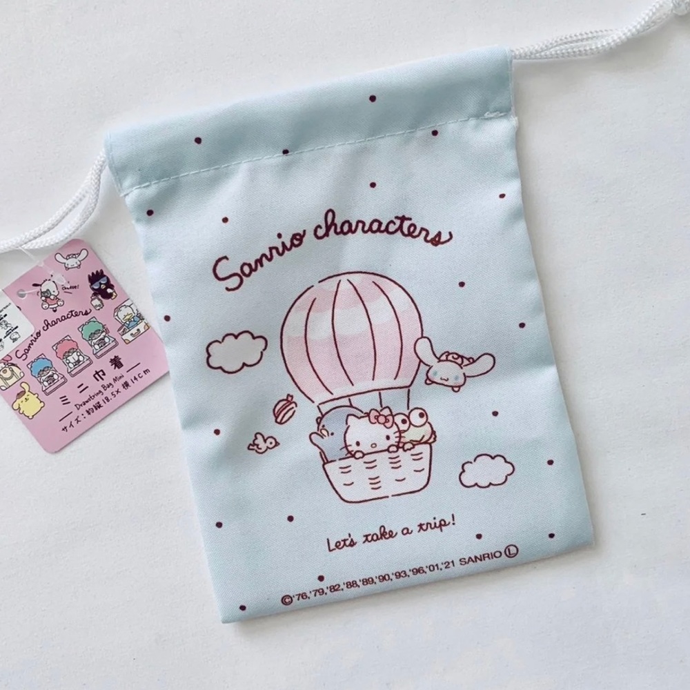 SANRIO CHARACTERS DRAWSTRING BAG